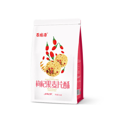百瑞源枸杞果麦片酥266g燕麦片即食早餐