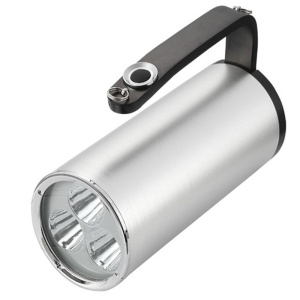 虎光风行 LED 手提式探照灯 HG-7271 9W、DC11.1V、银色