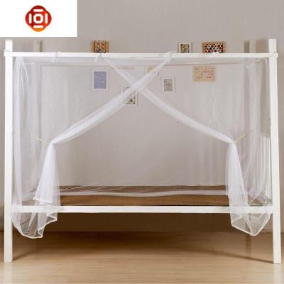 蚊帐学生寝室上下铺床单人双人母子床老式家用加密单帐纱送帐钩三维工匠