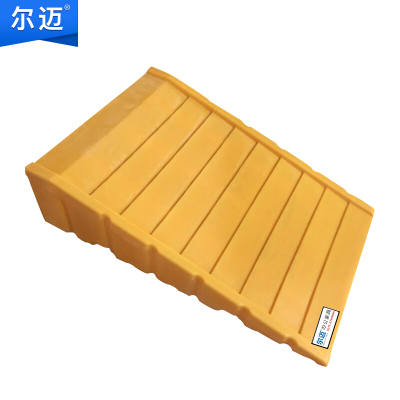 尔迈 化学品防渗漏托盘卡板油桶防漏托盘聚乙烯化学品接油盘装托盘D款1200*800*150mm