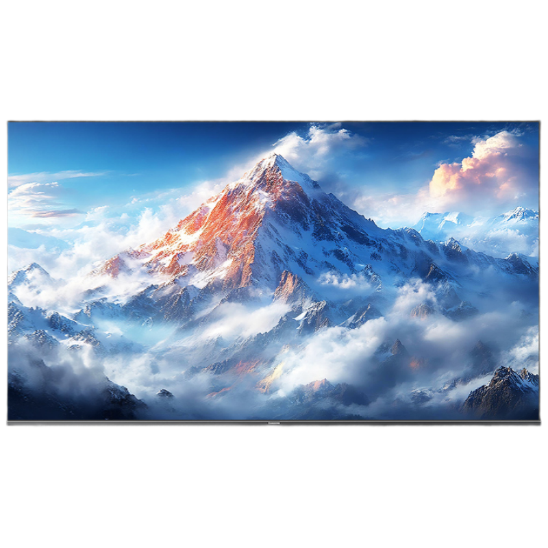 长虹电视75英寸壁画电视 百级分区Mini LED AI画质引擎 一级能效 4+64G大存储