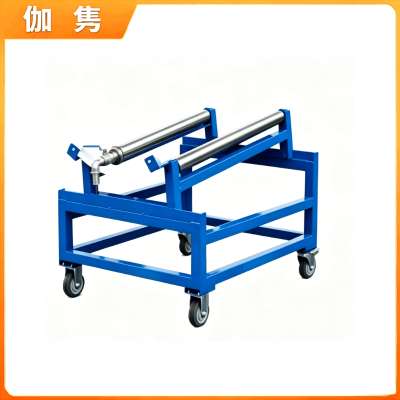 伽隽 铁桶支架 820*650*600带轮子 个