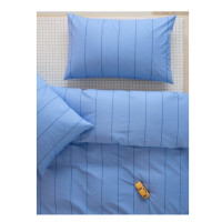 汉司家纺 HANSI-17 150*200cm 纯棉四件套 (计价单位:套)蓝色