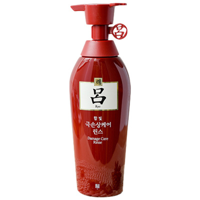 Ryo吕红吕染烫修复损伤护发素/乳400ml滋养柔顺