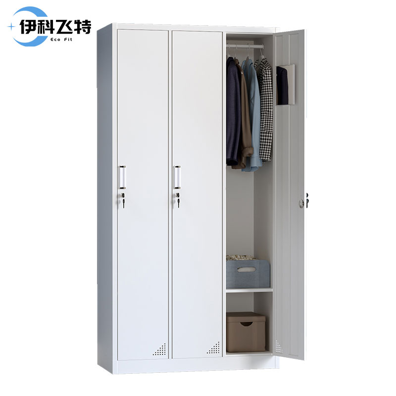 伊科飞特钢制更衣柜三门900*500*1900mm台