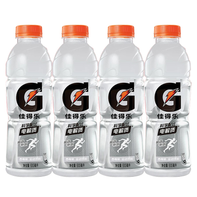 Gatorade佳得乐电解质饮料西柚味功能饮料600ml*4瓶