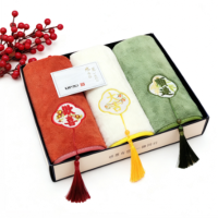 优品尚竹微米国风毛巾家庭礼盒WMGF-03