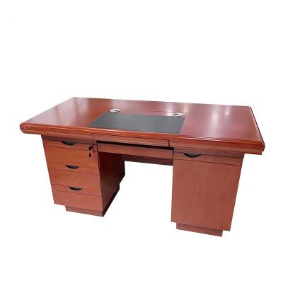 SONGLIM 盛松林 办公桌 红棕色1400*600*760mm 张