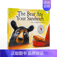 [正版]英文原版绘本THE BEAR ATE YOUR SANDWICH 熊吃了你的三明治 3-5岁低幼儿童英语启蒙认知
