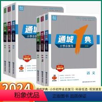 语文-通用版 小学升初中 [正版]2024 通城1典小学总复习小升初语文数学英语人教版六年级升初中毕业升学系统总复习知识