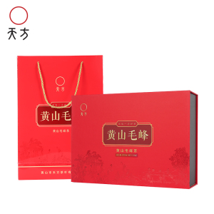 [中华特色]池州馆 2026年春茶新茶天方茶叶黄山毛峰绿茶 200g/盒 礼盒装 雨前高山浓香耐泡型毛峰 华东