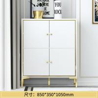 后现代餐边柜北欧简约现代餐厅轻奢客厅小户型窄储物柜超薄茶水柜