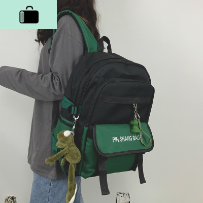 书包女ins风双肩包韩版原宿初高中大学生大容量15.6寸电脑背包男NEW LAKE