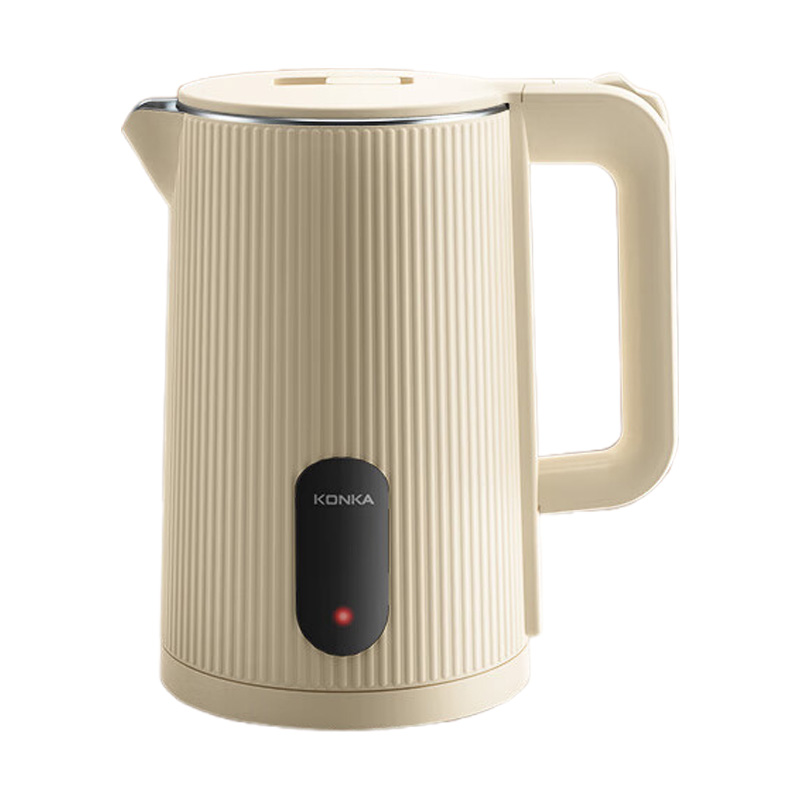 康佳电热水壶1.8L双层防烫304不锈钢KDSH-1820-W