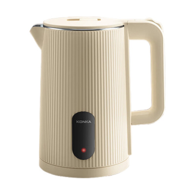 康佳电热水壶1.8L双层防烫304不锈钢KDSH-1820-W