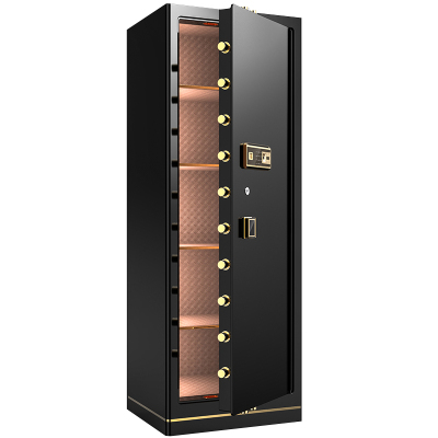 易企采 办公大型1.8米保险柜保险箱新款指纹银行珠宝保管箱防盗全钢防火保险柜