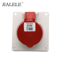 JIALELE 航空插座 斜 32A 5孔 个