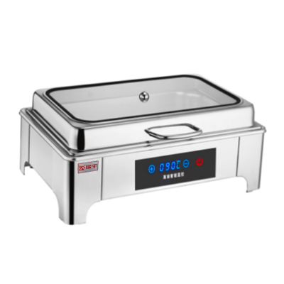瑞宇长方形简易大玻璃液压智能电热餐炉580*440*220mm/220v400W/材质201