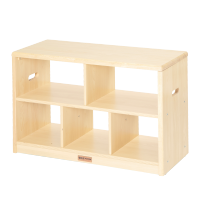 华森葳教育用品 剑桥贝比中空五格柜 中空二层