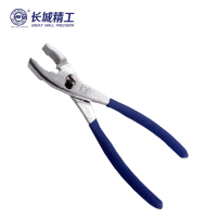 长城精工 6英寸美式镀铬沾塑柄鲤鱼钳 水管钳鱼嘴钳 150mm 200106(2把起订)