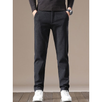 抗皱易打理裤子男士抗起球舒适柔软潮牌休闲裤男春秋简约长裤