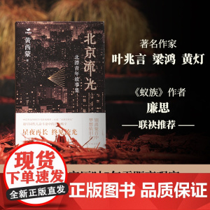 北京流光:北漂青年故事集黄西蒙 译林出版社 正版书籍
