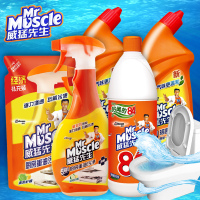 洁厕液600g*2瓶 84除菌液厨房重油污净920g家居清洁套装