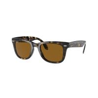RayBan时尚女款方形塑料太阳镜色镜框经典设计配绿镜片