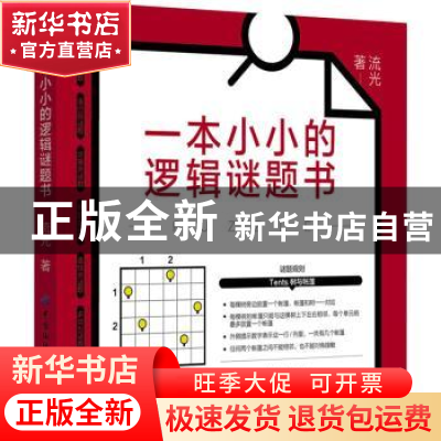 正版 一本小小的逻辑谜题书 流光 中国纺织出版社 9787518085019
