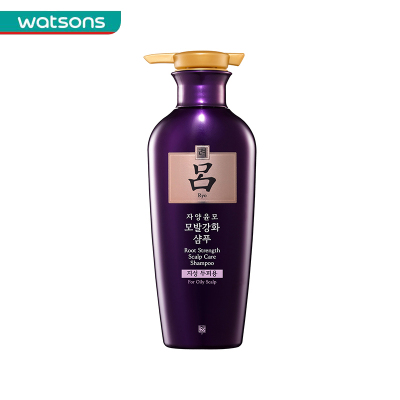 屈臣氏-吕滋养韧发密集强韧洗发水(油性头皮)400毫升洗发露