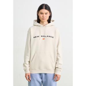 New Balance宽松版型圆领印花弹力卫衣男潮牌梦州刺绣休闲套头衫