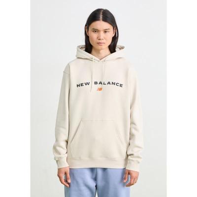 New Balance宽松版型圆领印花弹力卫衣男潮牌梦州刺绣休闲套头衫