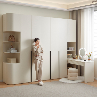 全友家居 衣柜小户型现代简约卧室衣服收纳储物柜家用简易衣橱