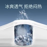 冰丝T恤男微孔速干薄款透气羽毛球训练短袖上衣_569