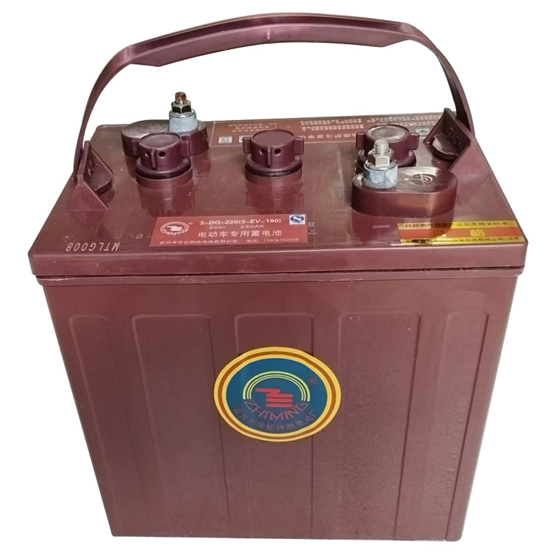 ZHIMING指名牌环卫车巡逻车用蓄电池3-DG-220(只)