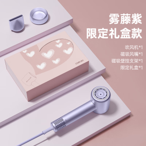 康夫(CONFU)高速电吹风机家用大功率速干大风力负离子恒温护发低噪音便携礼物礼盒吹风筒KF-F8