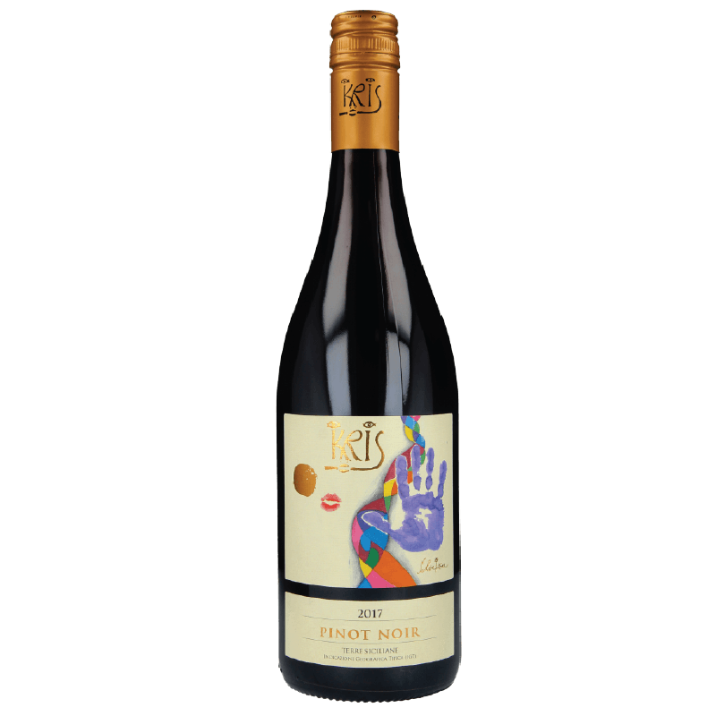 意大利名庄克里斯黑皮诺干红原瓶进口艺术酒标七夕情人节婚礼宴会750