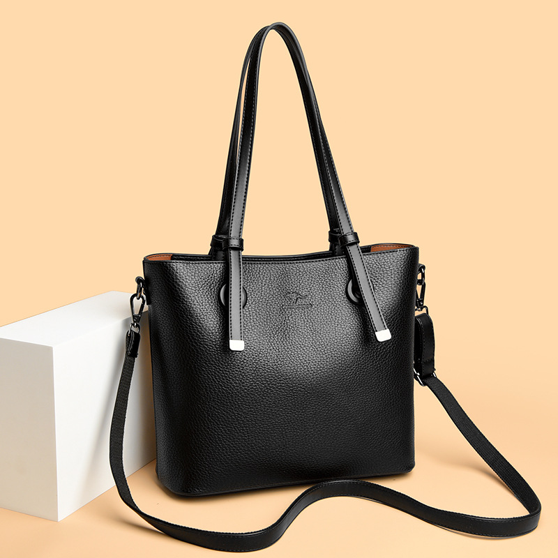 包包女包新款时尚中年女士购物袋斜挎包女大气单肩包