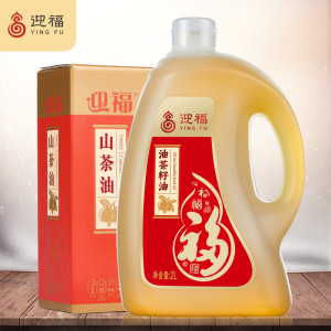 迎福 山茶油2L礼盒 物理压榨高端食用油