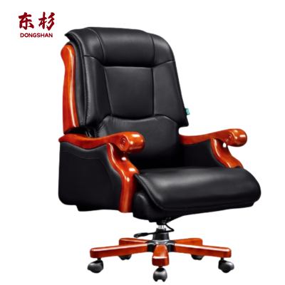 东杉 班椅 牛皮办公椅60002 张