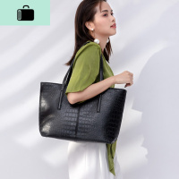 单肩包大容量女大包包2020新款潮韩版简约百搭购物袋手提托特包NEW LAKE女士单肩包