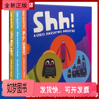 正版新书-外文书店-克里斯·霍顿3册套装嘘！我们有个计划Shh!AChrisHaughtonBoardb