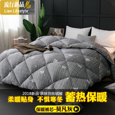 被子冬被棉被双人加厚保暖春秋被芯单人床学生宿舍冬季太空被冬天 三维工匠