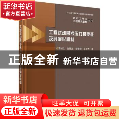 正版 工程扰动围岩压力拱表征及其演化机制 王树仁,赵雁海,李