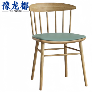 豫龙都实木椅49cm把