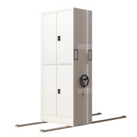 洛泰远 手摇密集架移动档案柜钢制轨道密集柜 一列1组