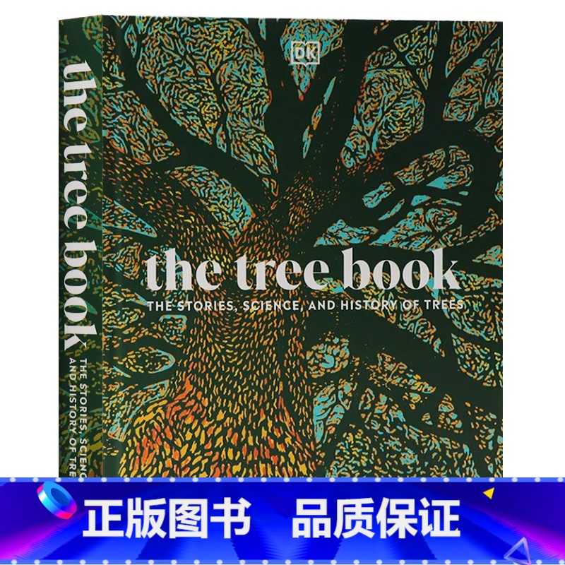 [正版]树书 DK出品 英文原版 DK The Tree Book DK图解科普百科 风景摄影画册植物学自然科普书籍
