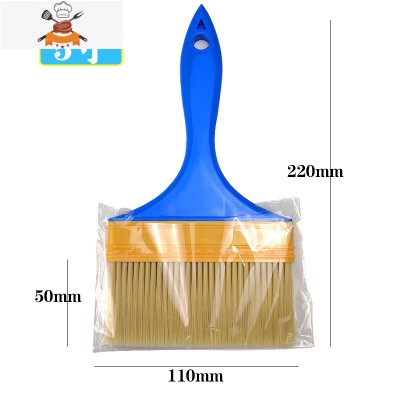 烧烤毛刷烤肉电饼铛可高温厨房食品烘焙面包刷面粉料烙饼煎饼油刷 敬平 5寸加厚_刷头宽11厘米