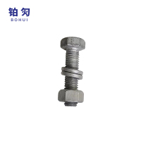 铂灳 热镀锌螺栓 M12*60mm 套