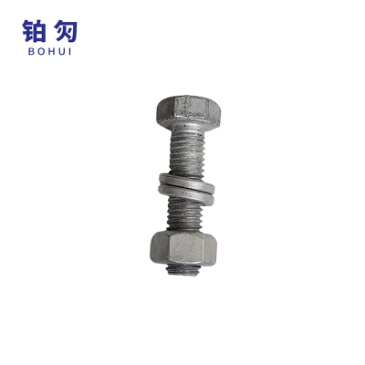 铂灳 热镀锌螺栓 M12*60mm 套